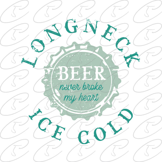 Longneck Ice Cold Beer never broke my ❤️