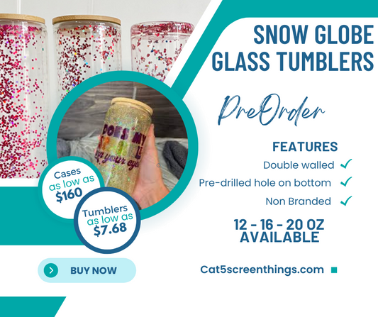 Snow Globe Tumblers