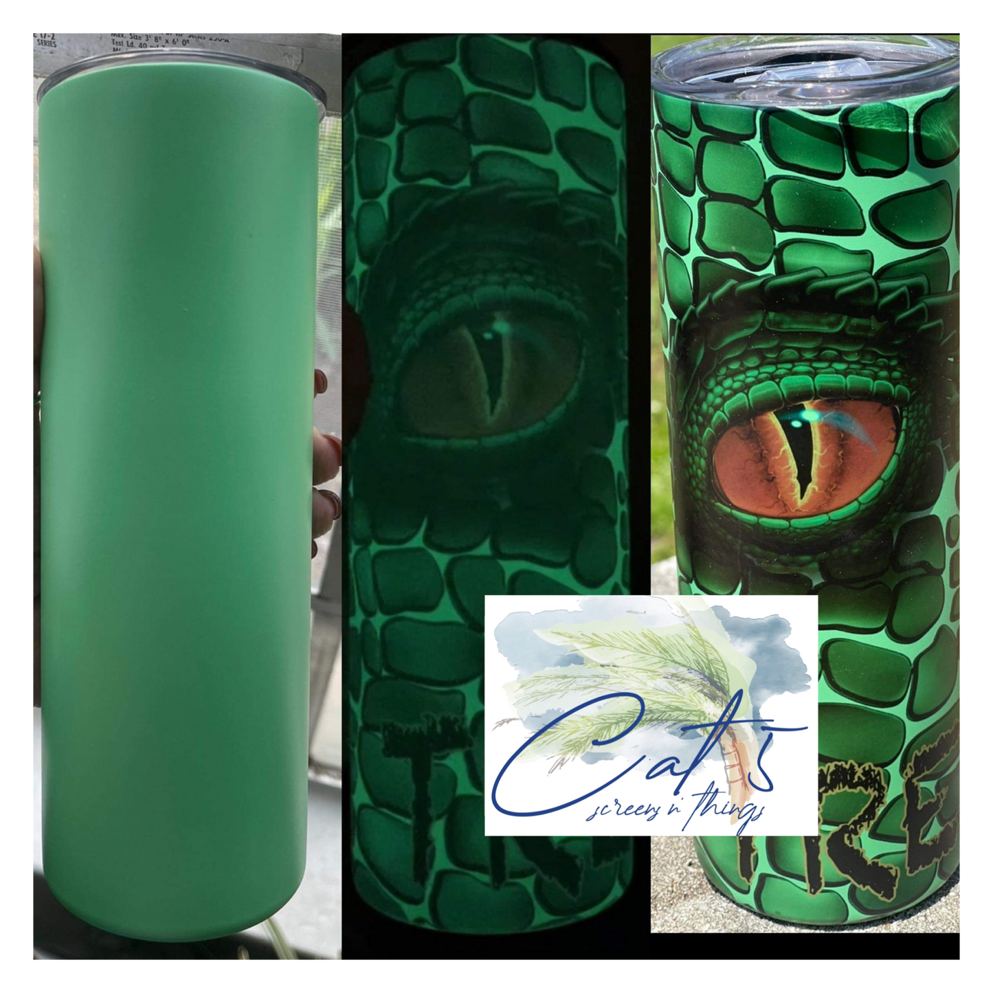 Glow in the Dark 20 oz Tumblers