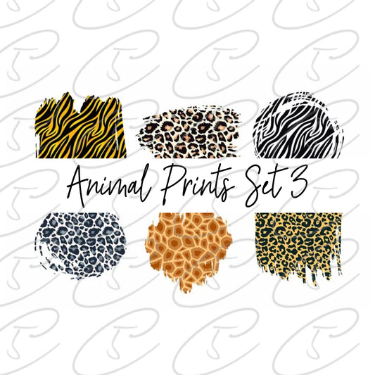 Animal Print Full Sheets